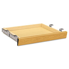 HON® Laminate Angled Center Drawer, 22w x 15.38d x 2.5h, Harvest
