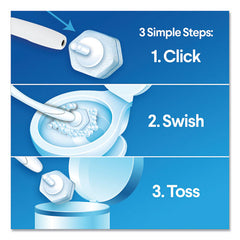 Clorox® ToiletWand Disposable Toilet Cleaning System: Handle, Caddy and Refills, White